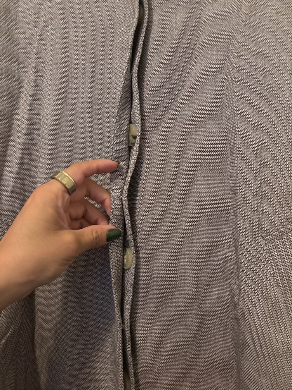 Theory Women's Taupe Trench Coat - Picture 8 of 8